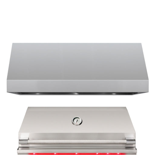 True Flame Outdoor Rated - 2000 CFM Vent Hood - TF-VH-2