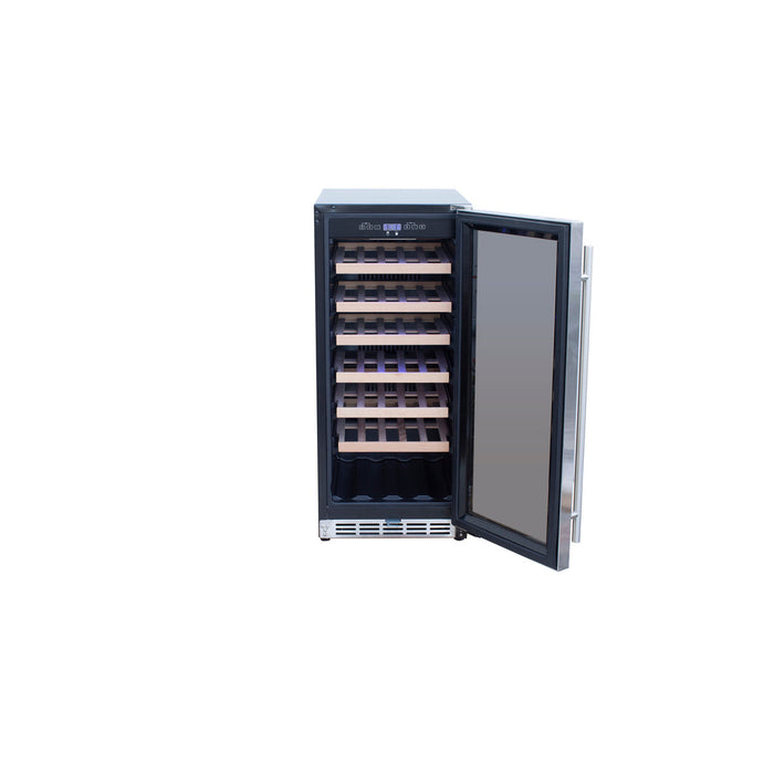 TrueFlame 15" Outdoor Rated Wine Cooler - TF-RFR-15W Additional Image-1