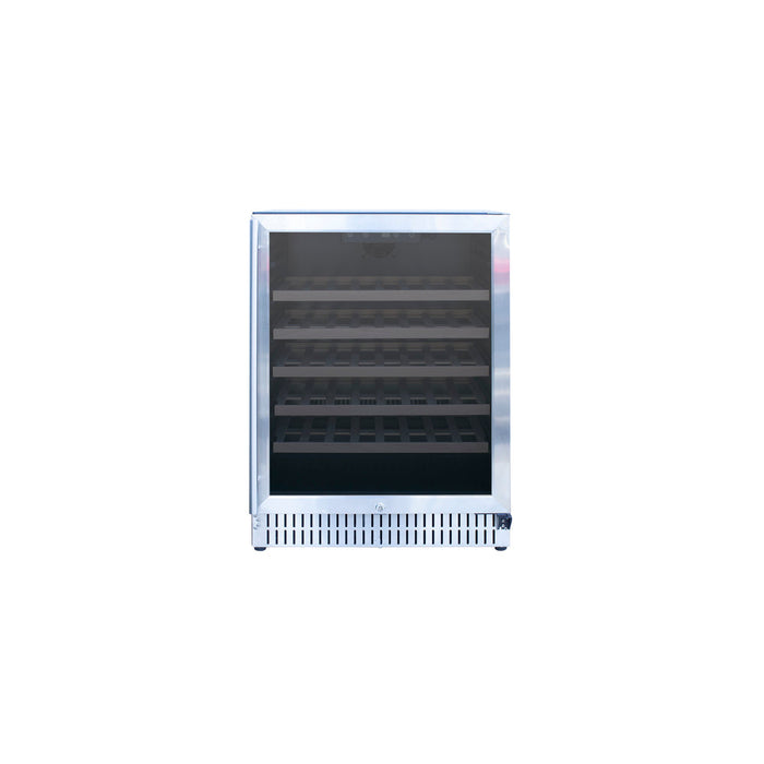 TrueFlame 24" Outdoor Rated Wine Cooler - TF-RFR-24W