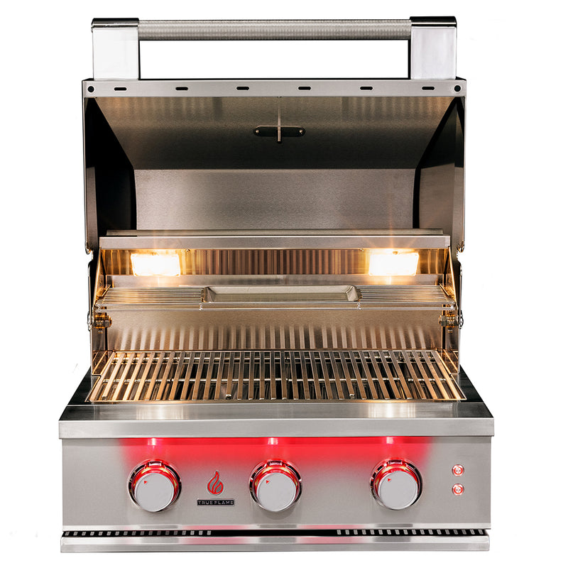 TrueFlame 25" 3 Burner Built-In Grill - TF25