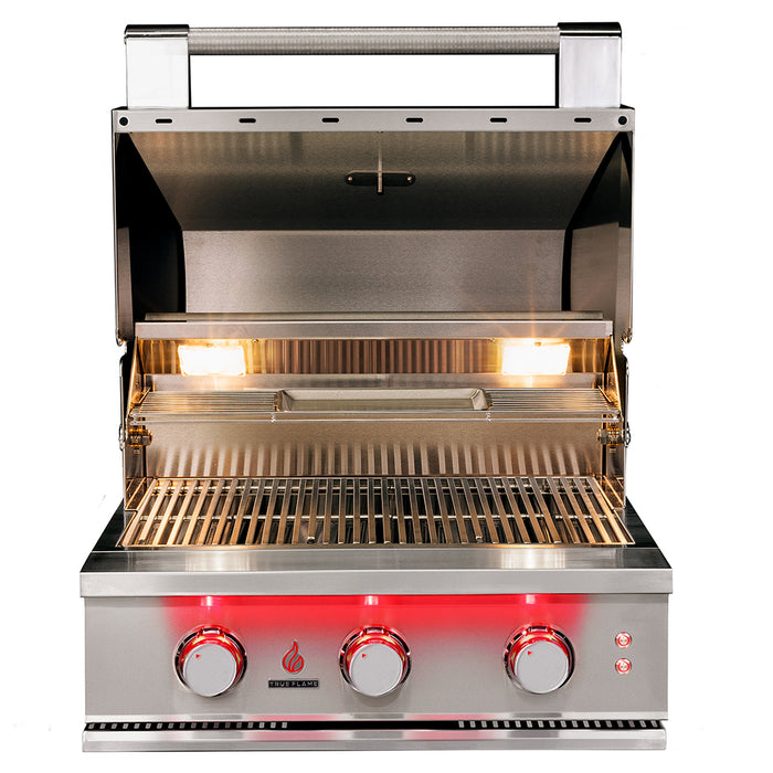 TrueFlame 25" 3 Burner Built-In Grill - TF25