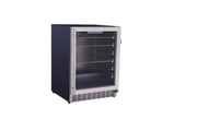 AMD 24" 5.1c Outdoor Rated Refrigerator with Glass Door and Glass Shelves - AMD-RFR-24G - 6