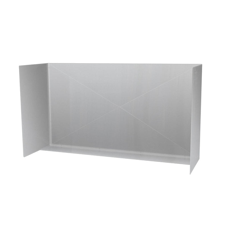 TrueFlame 36" Stainless Steel Wind Guard - Fits 30-32" Grills - TFWG-36 - 1