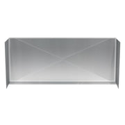 TrueFlame 48" Stainless Steel Wind Guard - Fits 36-44" Grills - TFWG-48 - 1