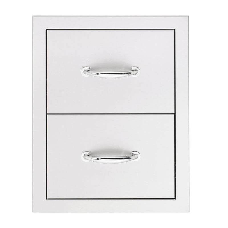 TrueFlame 17" Double Drawer - TF-DR2-17-A