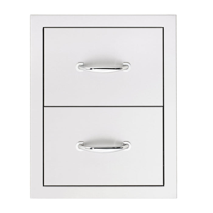 TrueFlame 17" Double Drawer - TF-DR2-17-A