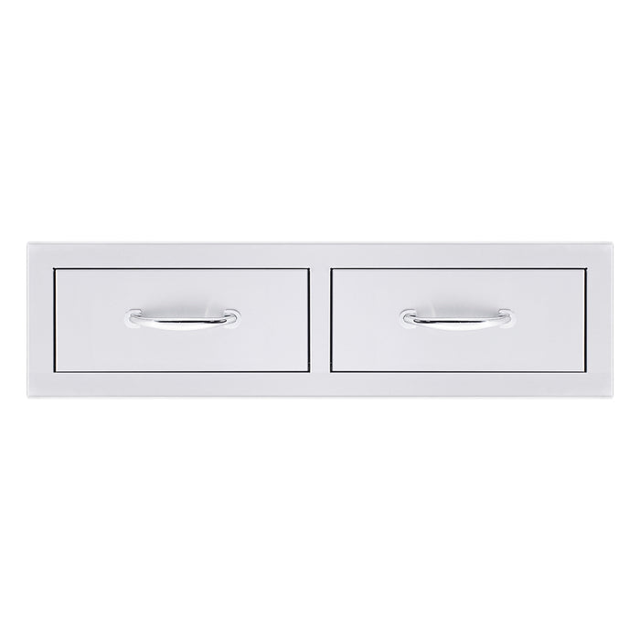 TrueFlame 32" Double Horizontal Drawer - TF-DR2-32H
