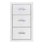 TrueFlame 17" Triple Drawer - TF-DR3-17