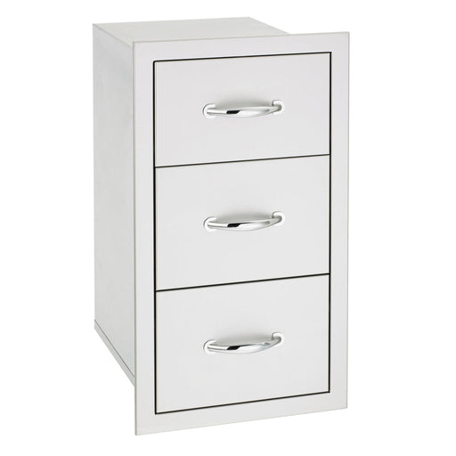 TrueFlame 17" Triple Drawer - TF-DR3-17 - 1
