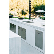 TrueFlame 20" 2-Bin Trash/Recycling Drawer - TF-TD2-20 - 2