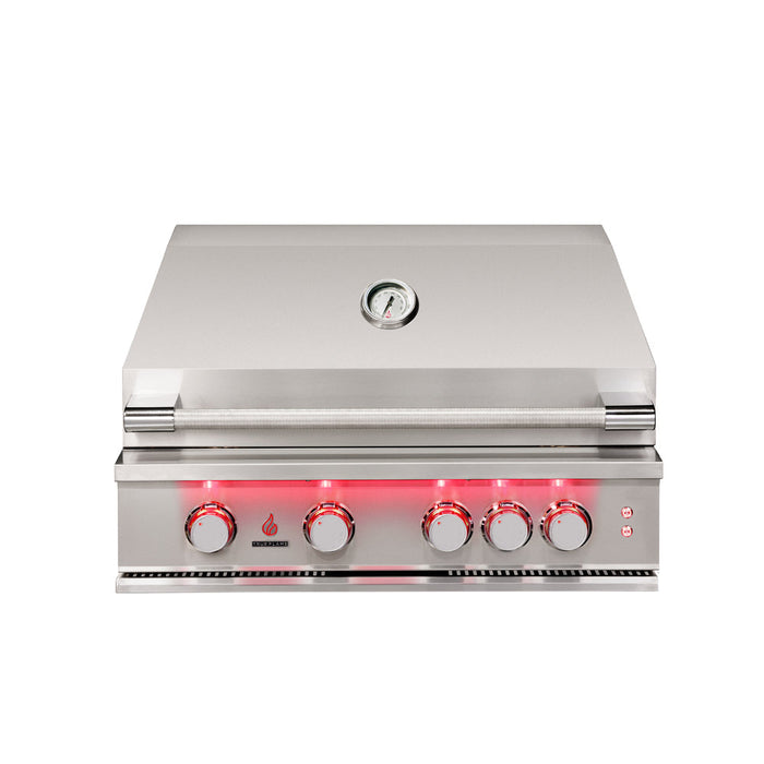 TrueFlame 32" 4 Burner Built-In Grill - TF32
