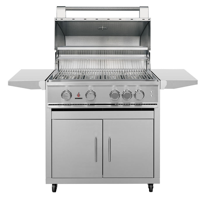 TrueFlame Deluxe Freestanding Grill Cart - CART-TF-DC