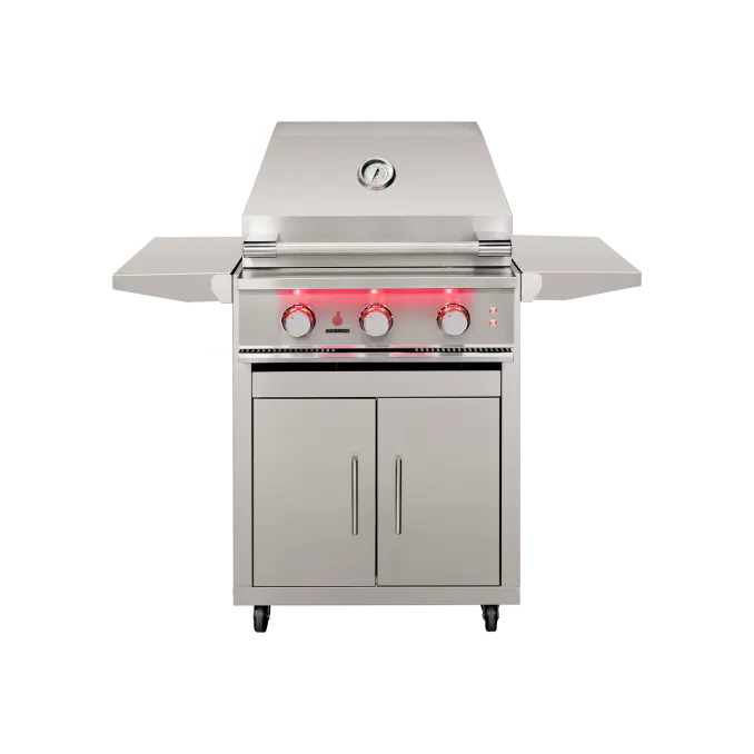 TrueFlame 25" Freestanding Grill - TF25+CART-TF-25DC