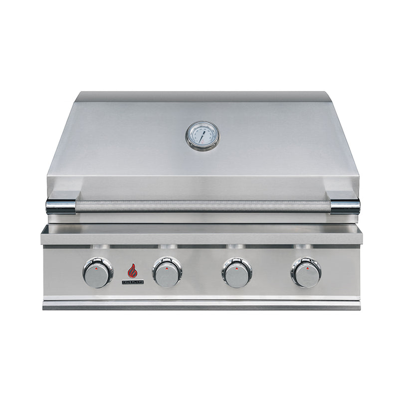 TrueFlame E Series 32" 4 Burner Built-In Gas Grill, Liquid Propane - TFE32L-B