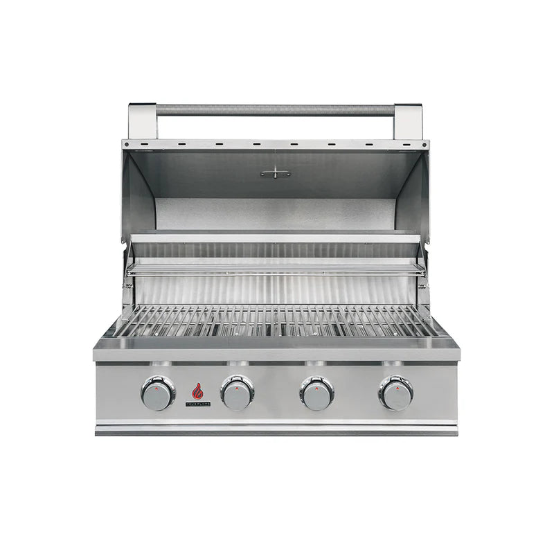 TrueFlame 2 Piece E Series 32" Grill & Doors Clearance Package - TFE32L-B+TF-DD-33-B
