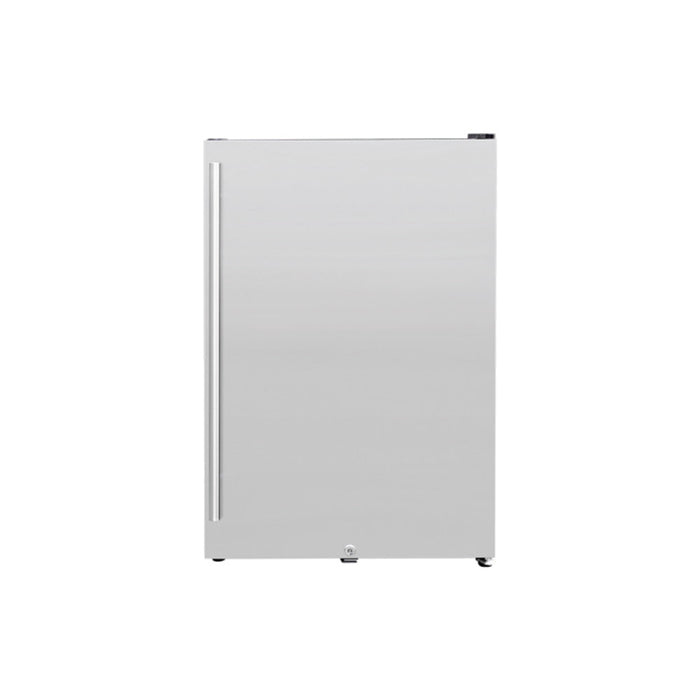 True Flame 22" 4.1c Deluxe Outdoor Approved Fridge w/ Upgraded Stainless steel Door & Handle - TF-RFR-22 1