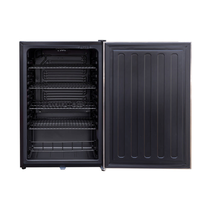 True Flame 22" 4.1c Deluxe Outdoor Approved Fridge w/ Upgraded Stainless steel Door & Handle - TF-RFR-22 4