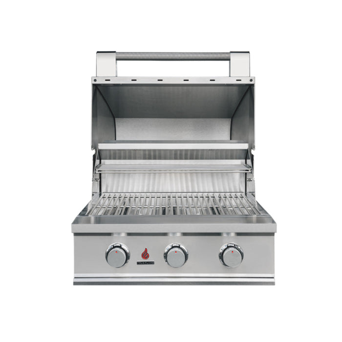 True Flame E Series 3 Burner Built-In Gas Grill - TFE25 