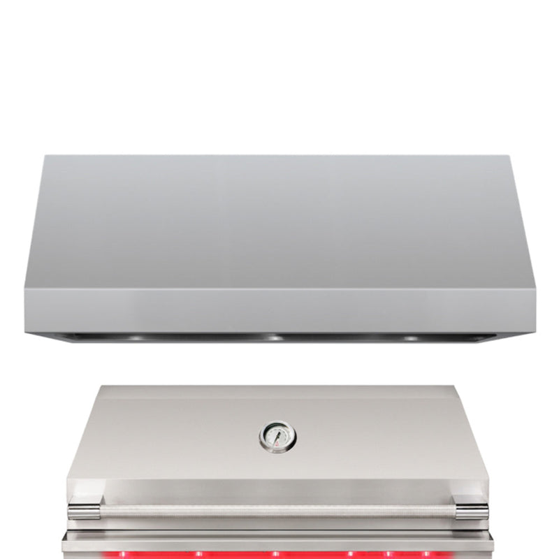 True Flame Outdoor Rated - 2000 CFM Vent Hood - TF-VH-2 