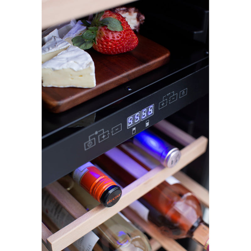 TrueFlame 15" Outdoor Rated Dual Zone Wine Cooler - TF-RFR-15WD Additional Image-6