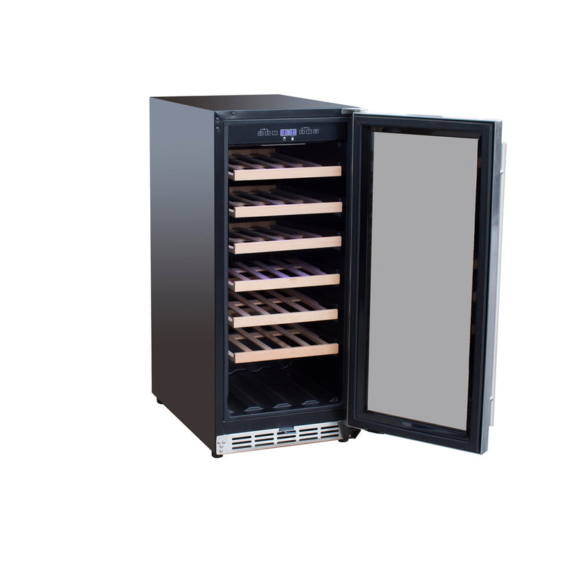 TrueFlame 15" Outdoor Rated Wine Cooler - TF-RFR-15W Additional Image-3