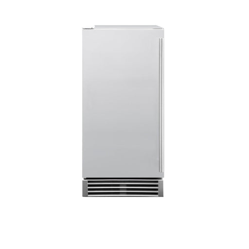 TrueFlame 15" UL Outdoor Rated Ice Maker with Stainless Door - 50 lb Capacity - TF-IM-15