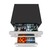 TrueFlame 24" 5.3C Deluxe Outdoor Rated 2-Drawer Refrigerator - TF-RFR-24DR2 Additional Image-9