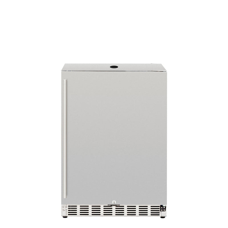 TrueFlame 24" 6.6C Deluxe Outdoor Rated Kegerator - TF-RFR-24DK-P