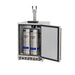 TrueFlame 24" 6.6C Deluxe Outdoor Rated Kegerator - TF-RFR-24DK-P Additional Image-7