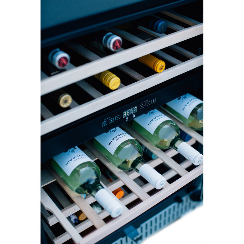 TrueFlame 24" Outdoor Rated Dual Zone Wine Cooler - TF-RFR-24WD Additional Image-11