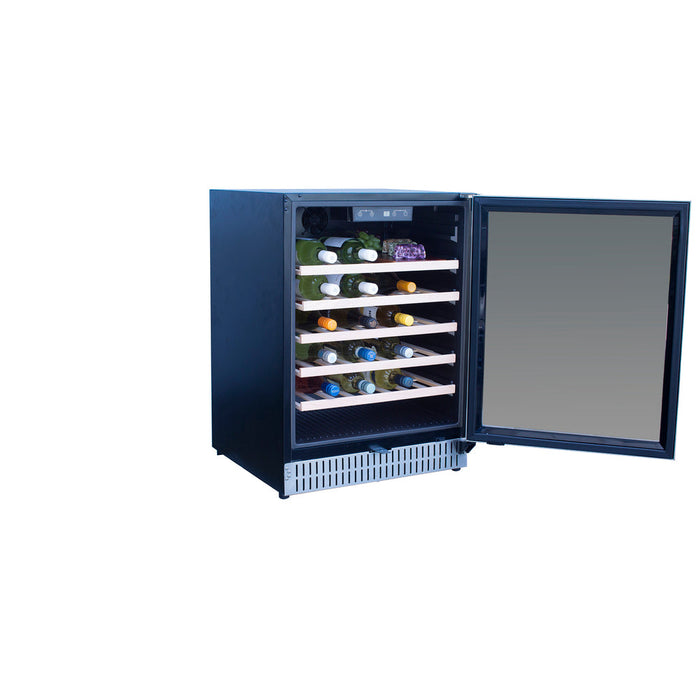 TrueFlame 24" Outdoor Rated Wine Cooler - TF-RFR-24W Additional Image-6