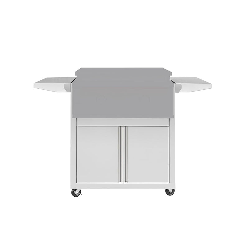 TrueFlame 30" Handleless Deluxe Cart with Fold-Down Side Shelves Fits for TFG30, TFG30L - CART-TF-GRID30 - 5